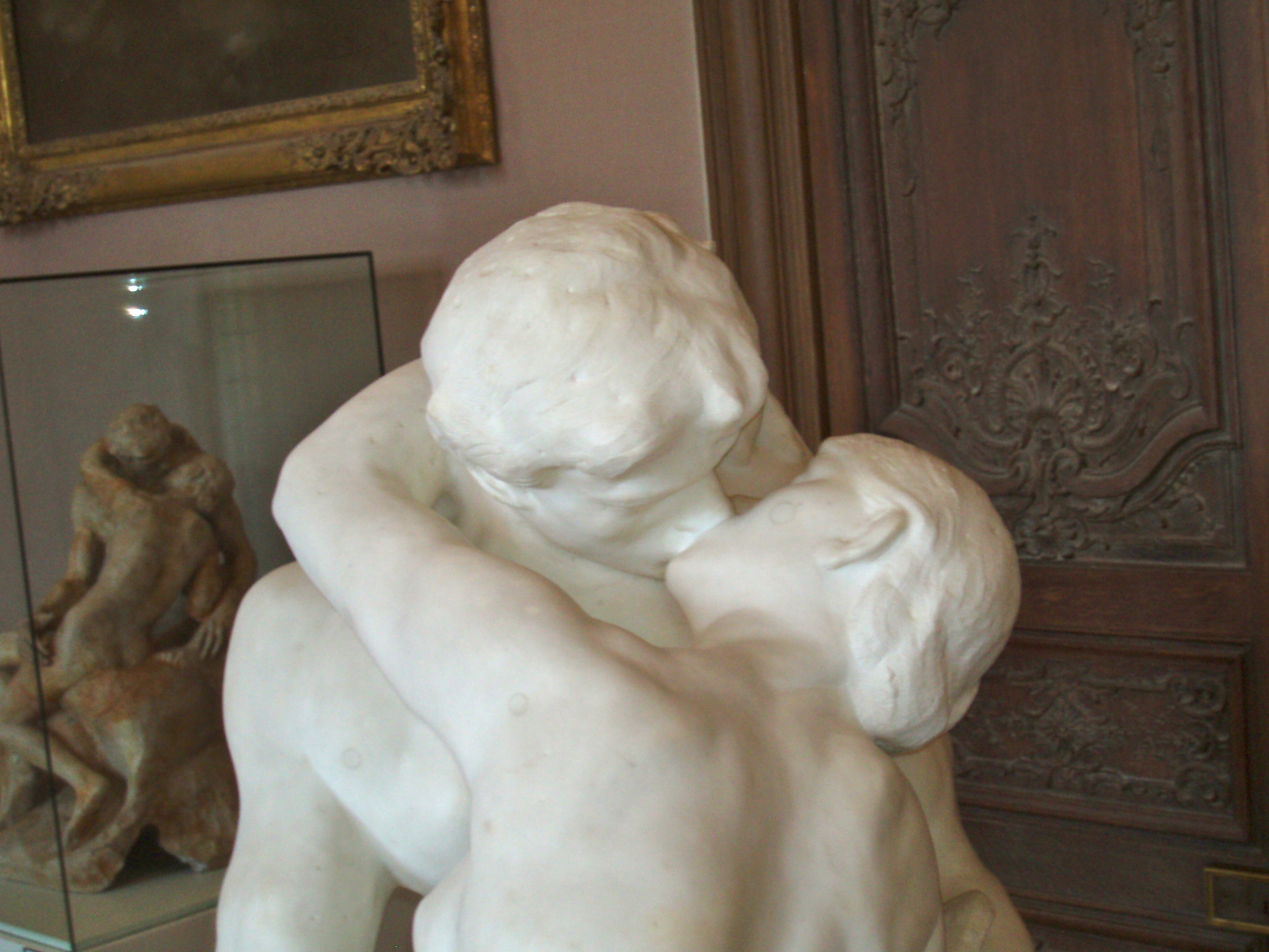 El beso de Rodin (detalle)